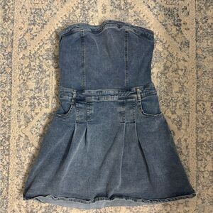 Blue Denim Dress
